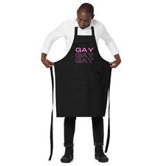 Gay Gay Gay Organic Cotton Apron