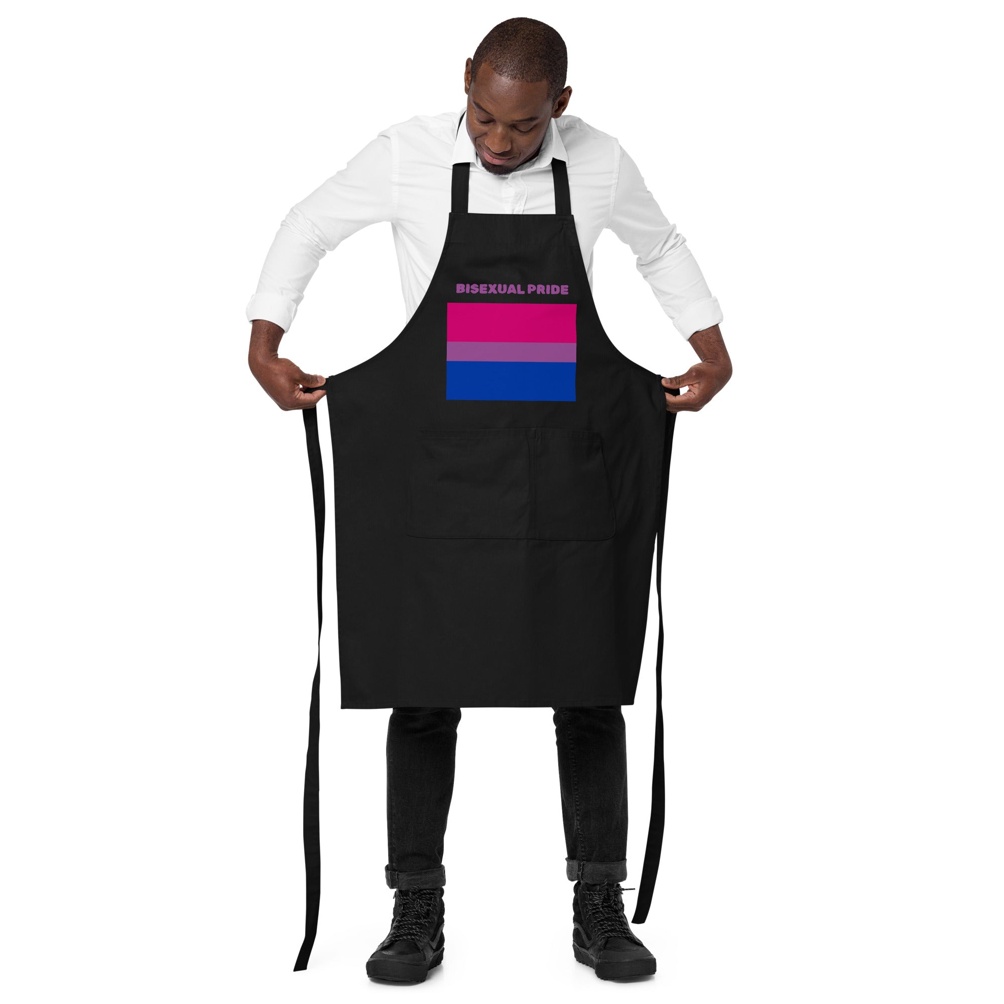 Bisexual Pride Organic Cotton Apron
