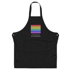 Acceptance Has No Boundaries Organic Cotton Apron