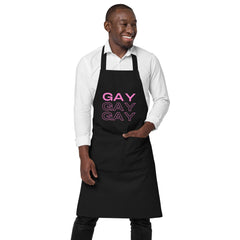 Gay Gay Gay Organic Cotton Apron
