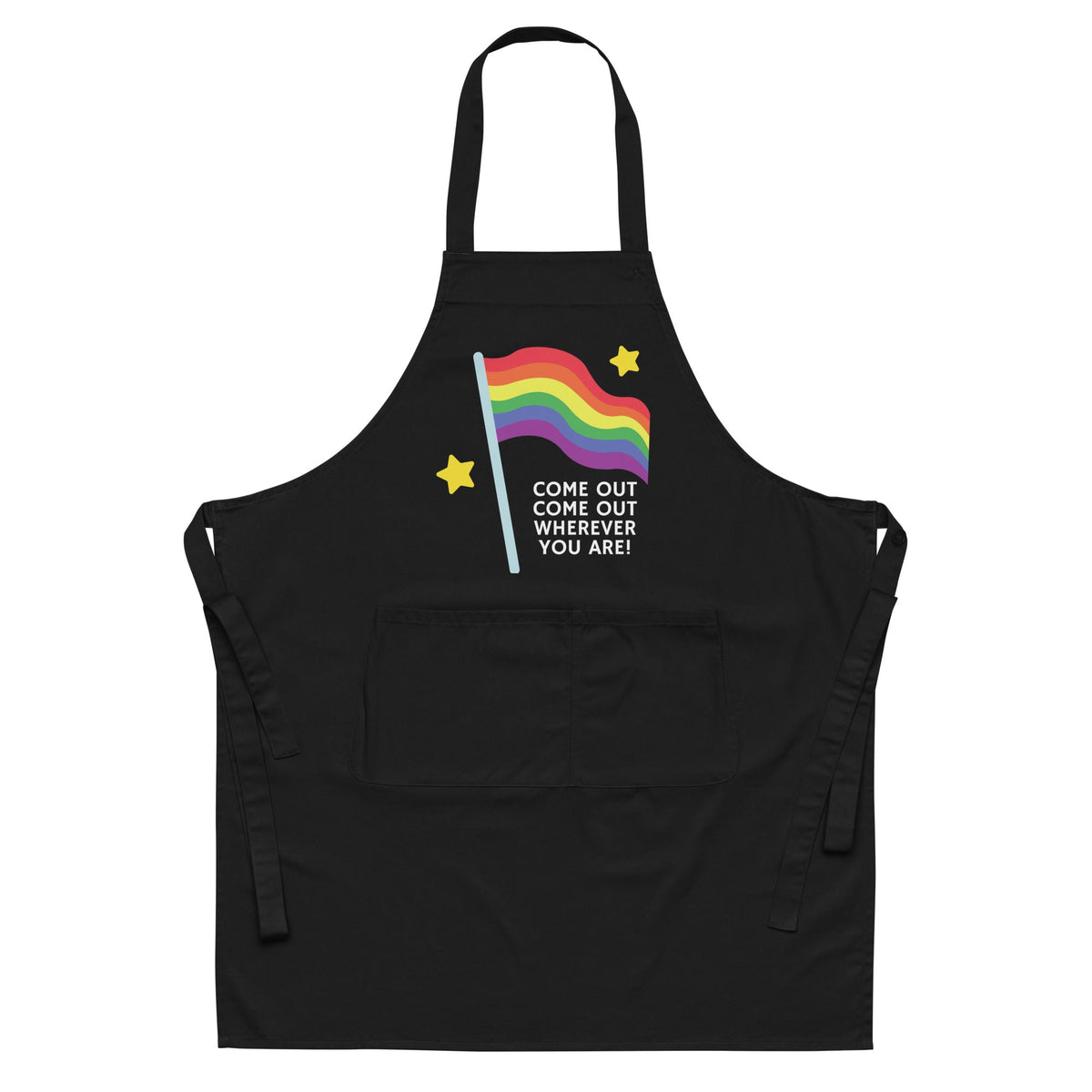 Come Out Come Out Organic Cotton Apron