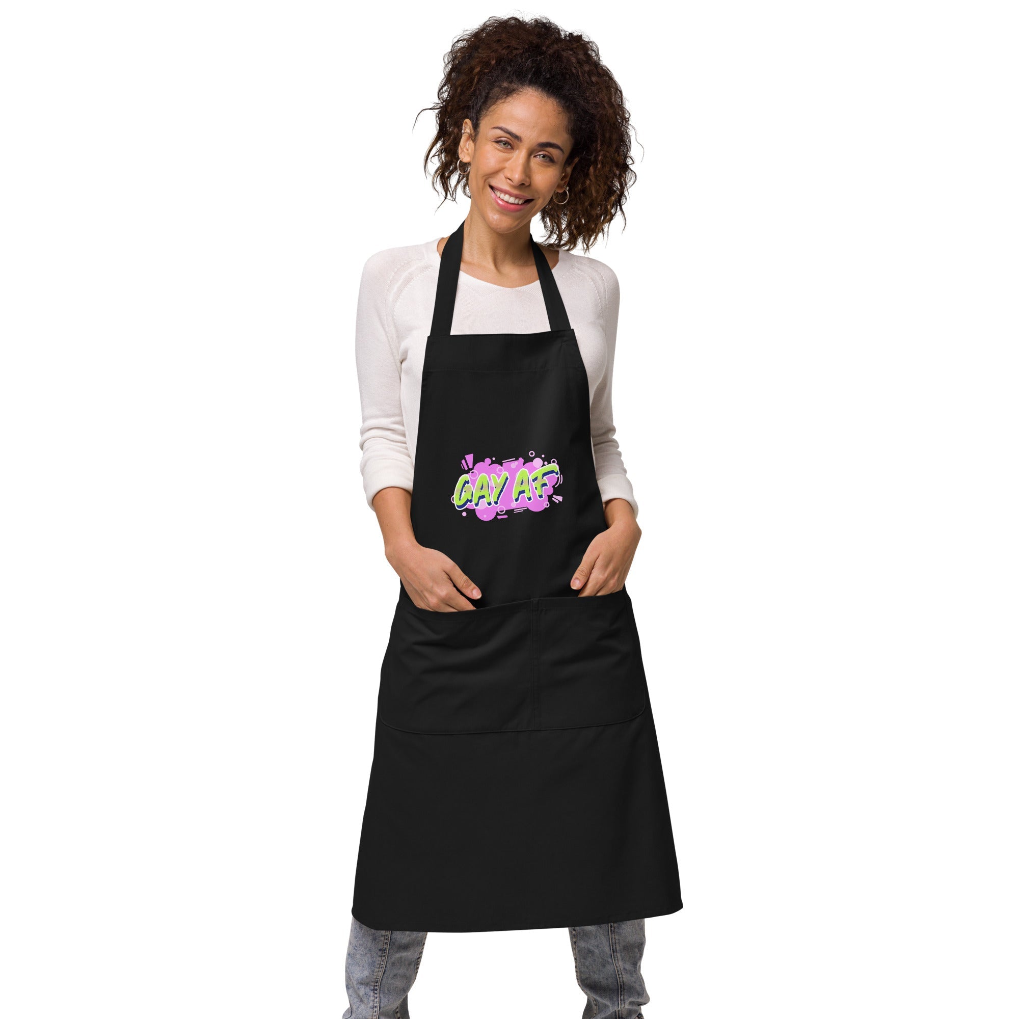 Gay AF Organic Cotton Apron