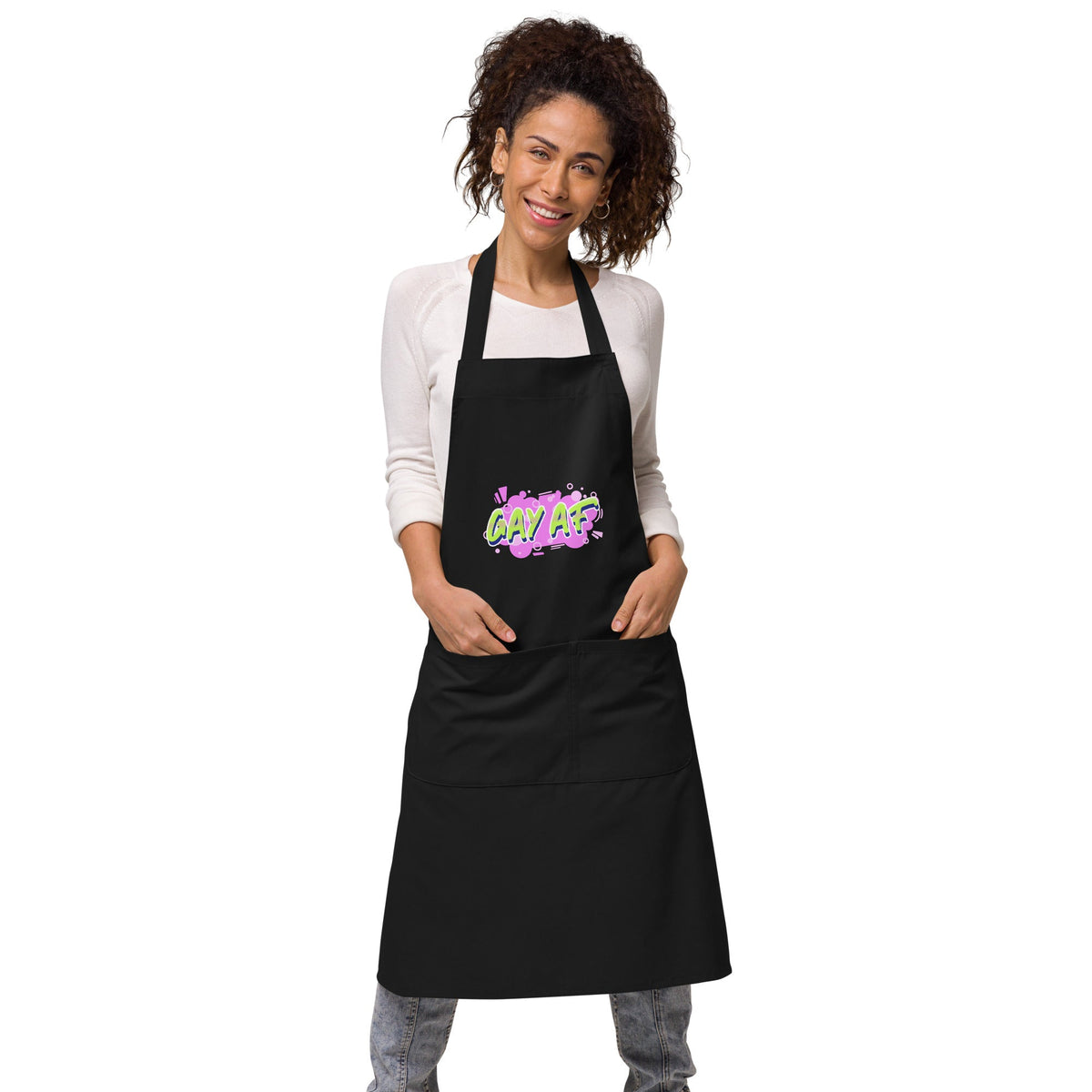 Gay AF Organic Cotton Apron