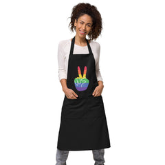 Gay Pride Organic Cotton Apron