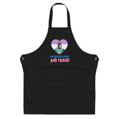 Genderqueer And Proud Organic Cotton Apron