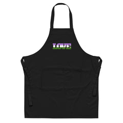 Genderqueer Love Organic Cotton Apron