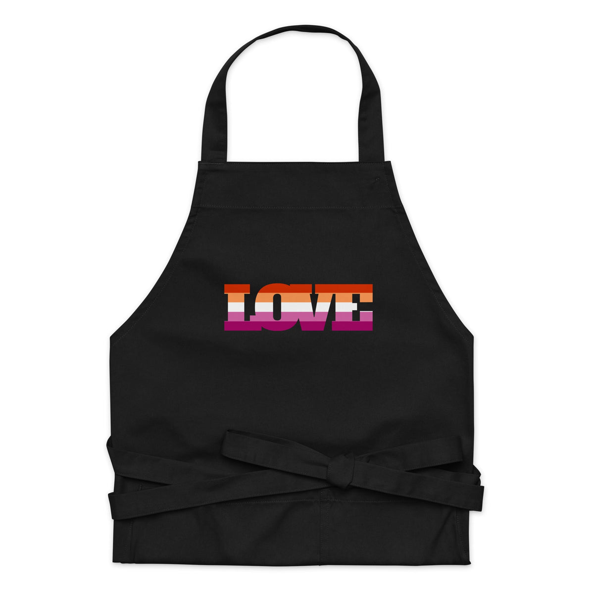 Lesbian Love Organic Cotton Apron