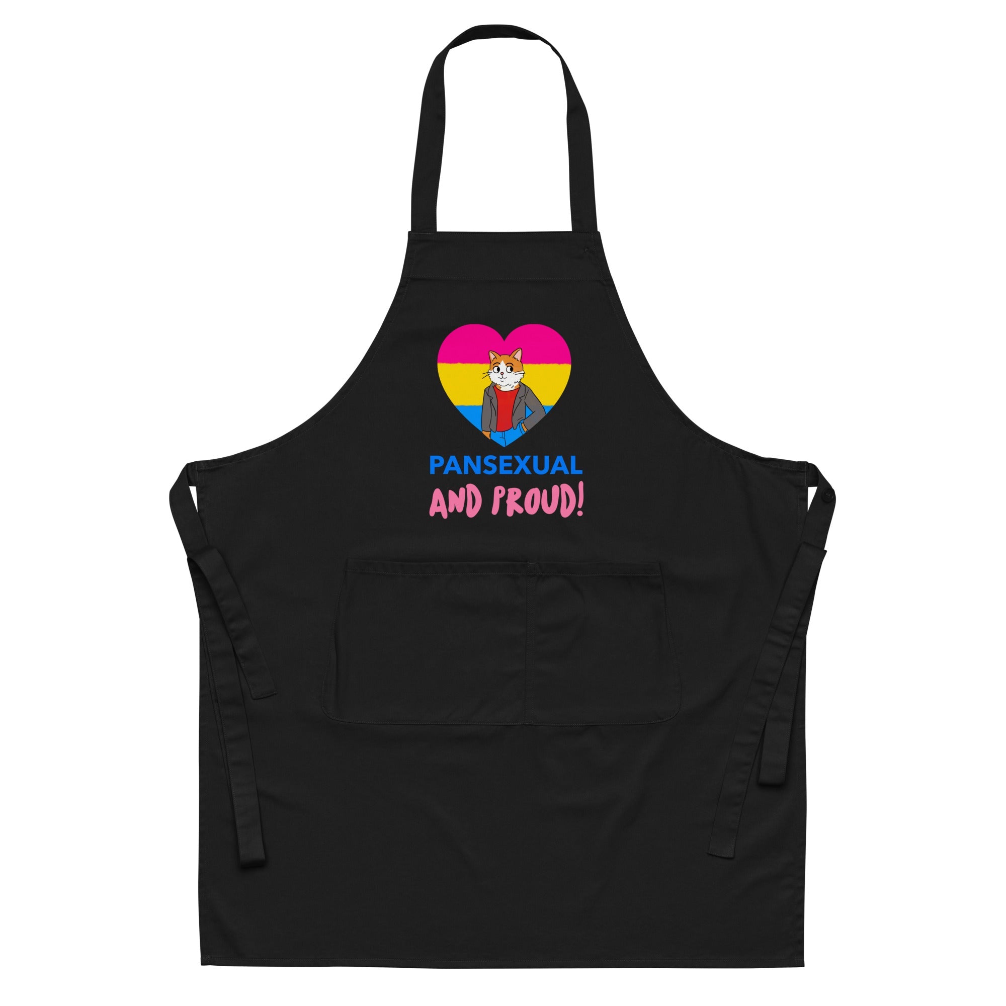 Pansexual And Proud Organic Cotton Apron