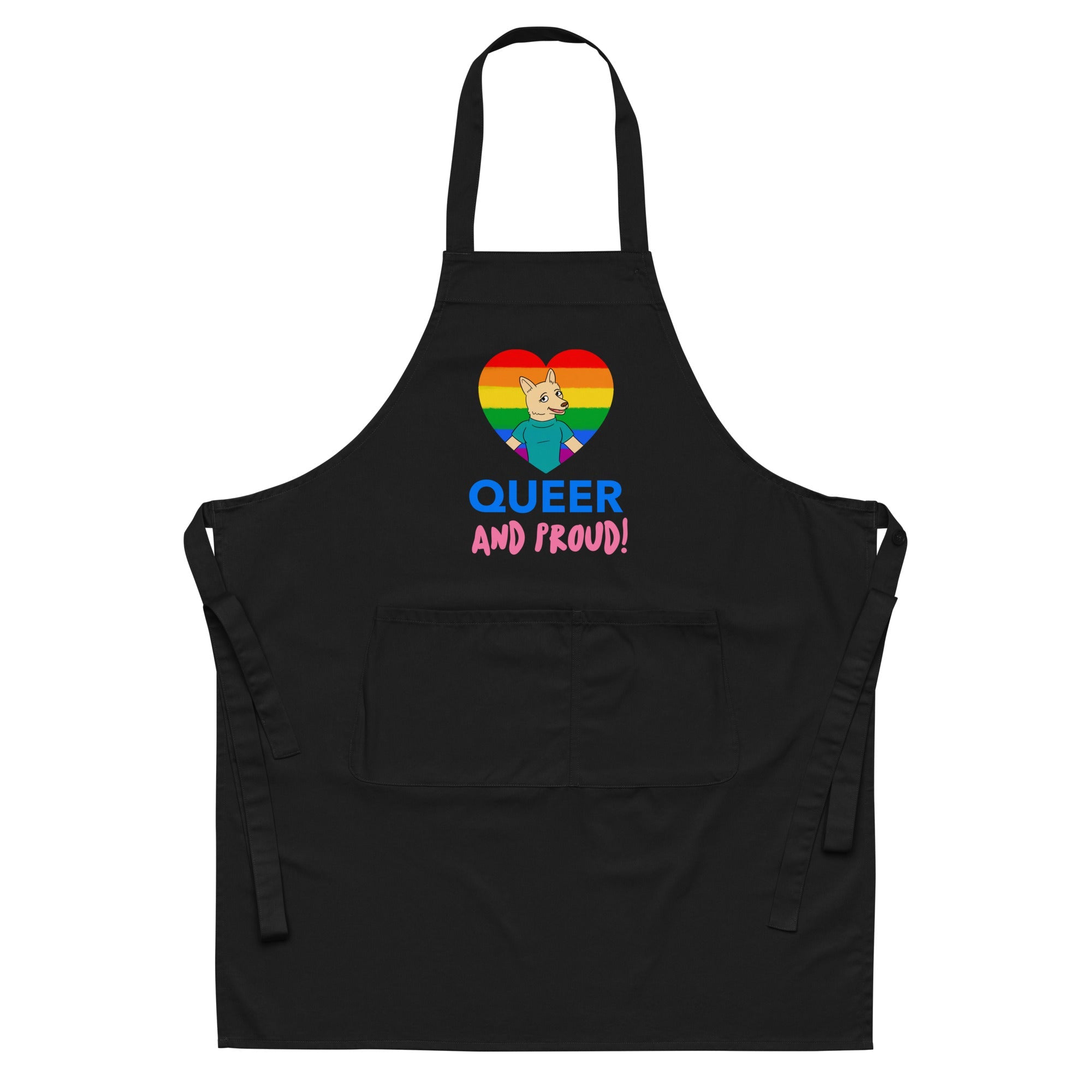 Queer And Proud Organic Cotton Apron