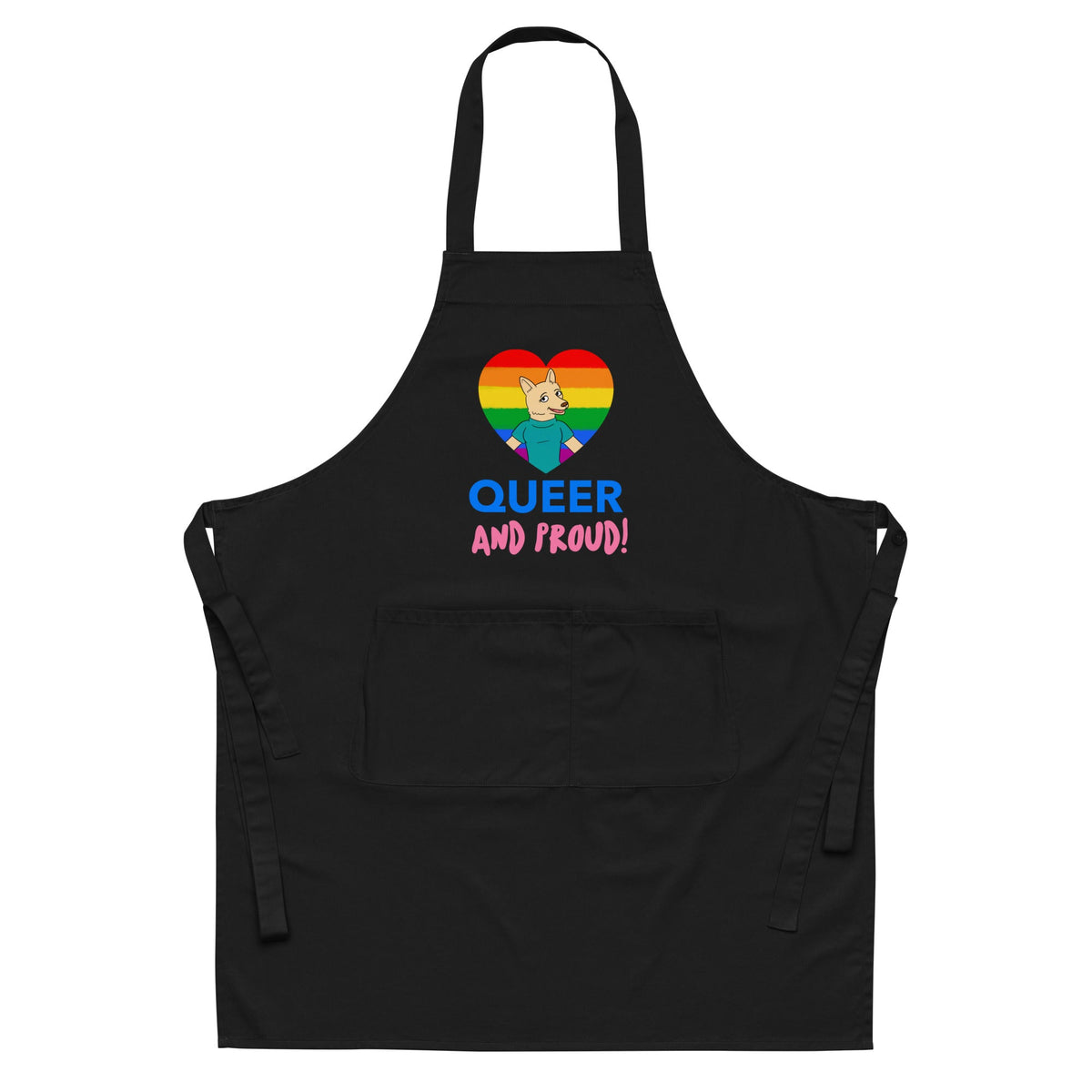 Queer And Proud Organic Cotton Apron