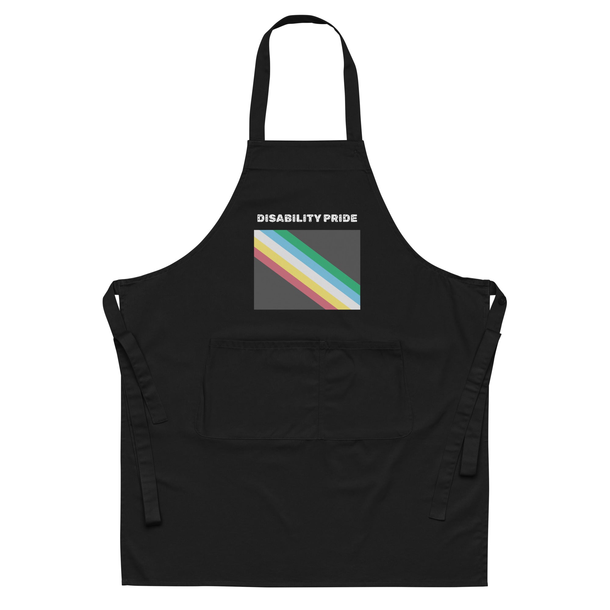 Disability Pride Organic Cotton Apron