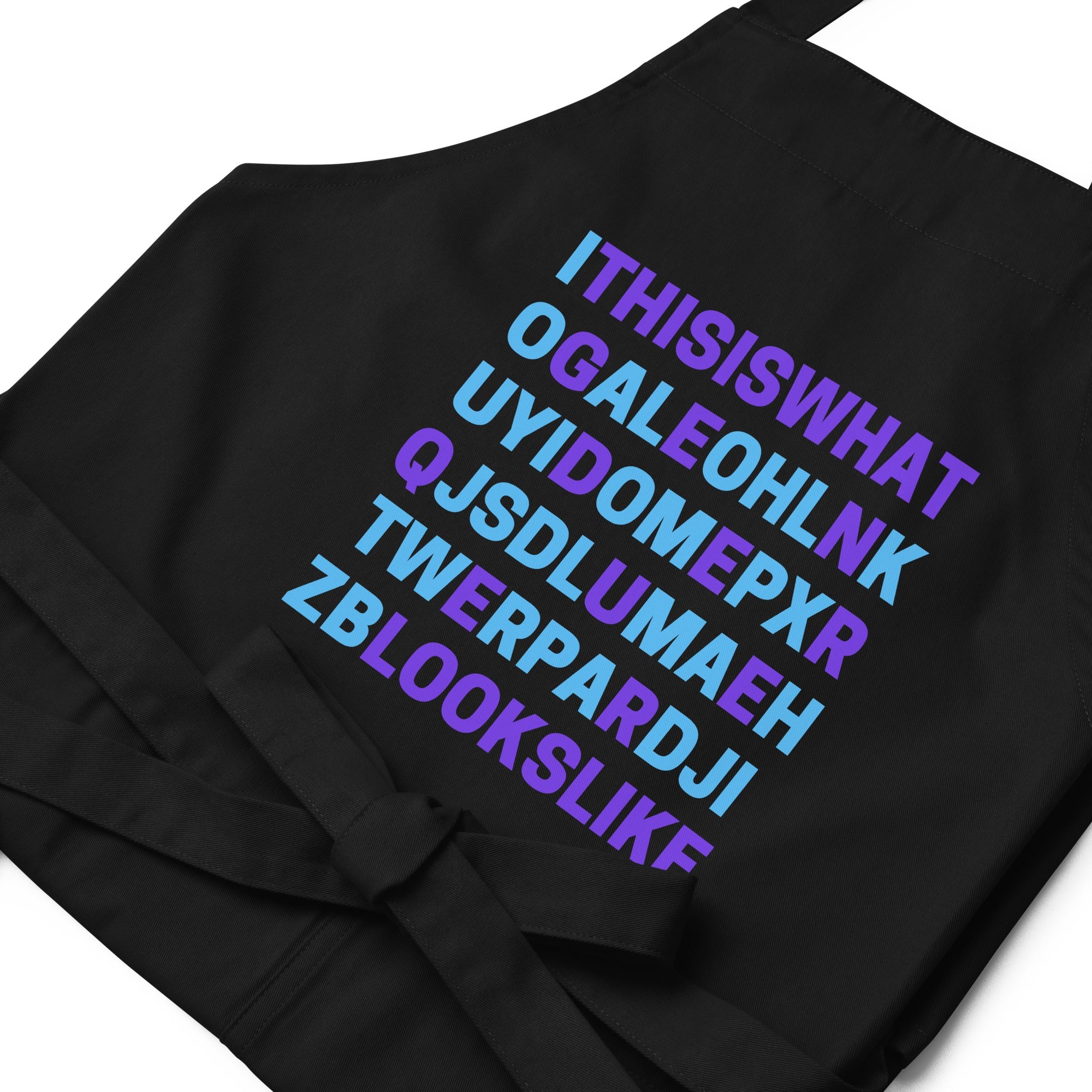 This Is What Genderqueer Looks Like Organic Cotton Apron