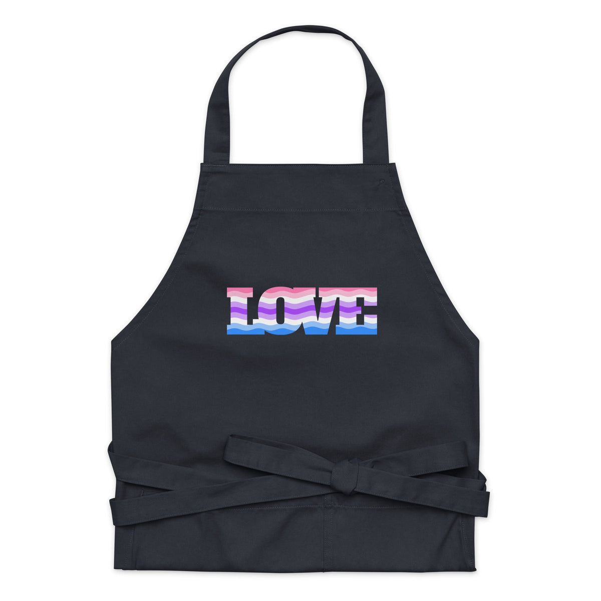 Alternative Genderfluid Love Organic Cotton Apron