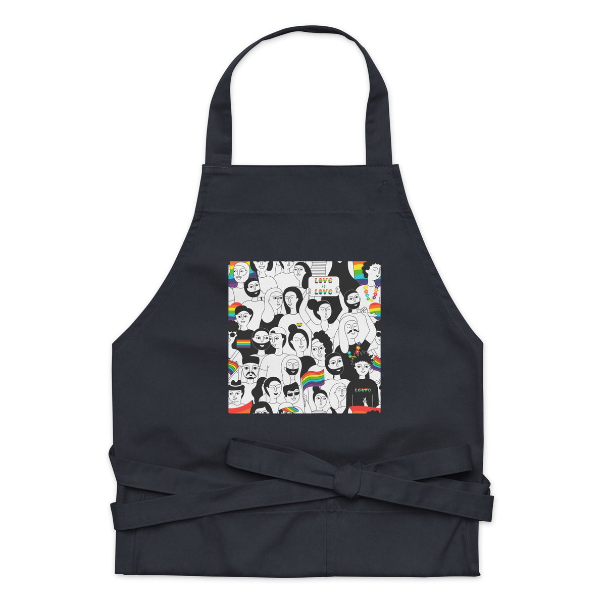 LGBT Pride Organic Cotton Apron