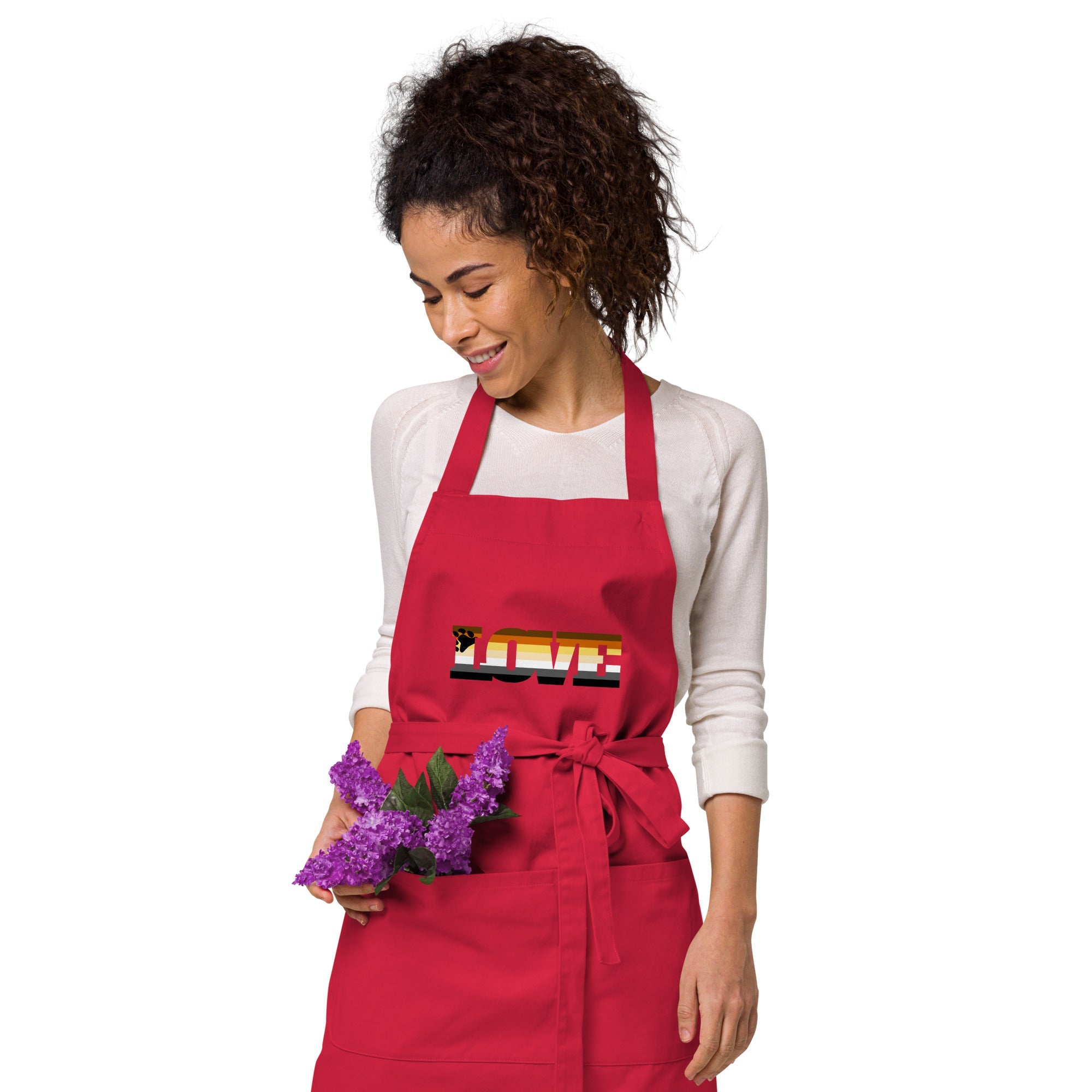 Gay Bear Pride Organic Cotton Apron
