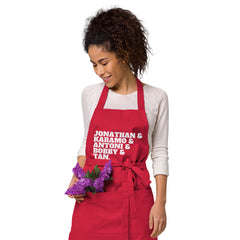 Jonathan & Karamo & Antoni & Bobby & Tan Organic Cotton Apron