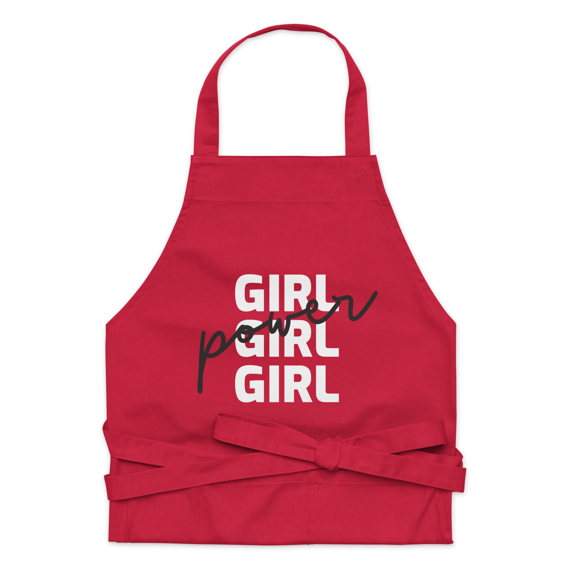 Girl Girl Girl Power Organic Cotton Apron