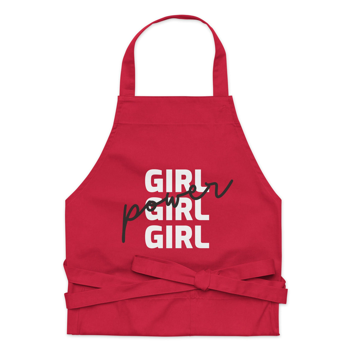 Girl Girl Girl Power Organic Cotton Apron