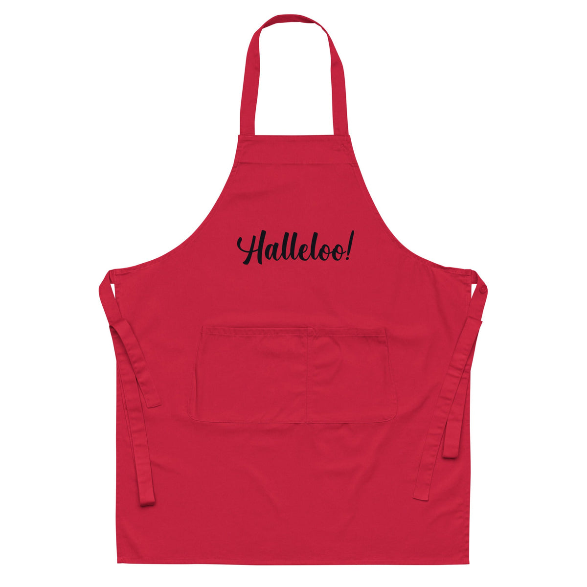Halleloo! Organic Cotton Apron