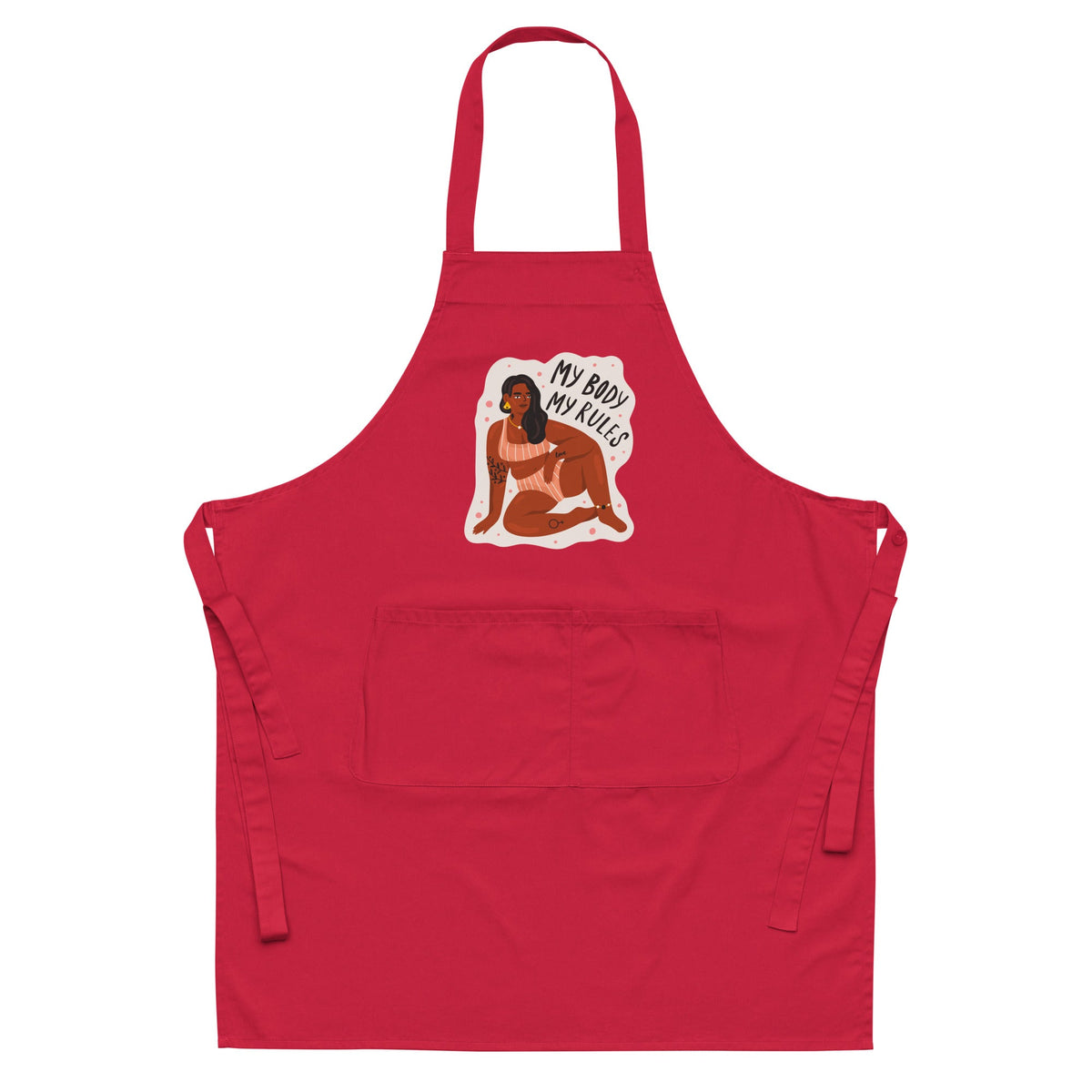 My Body My Rules Organic Cotton Apron