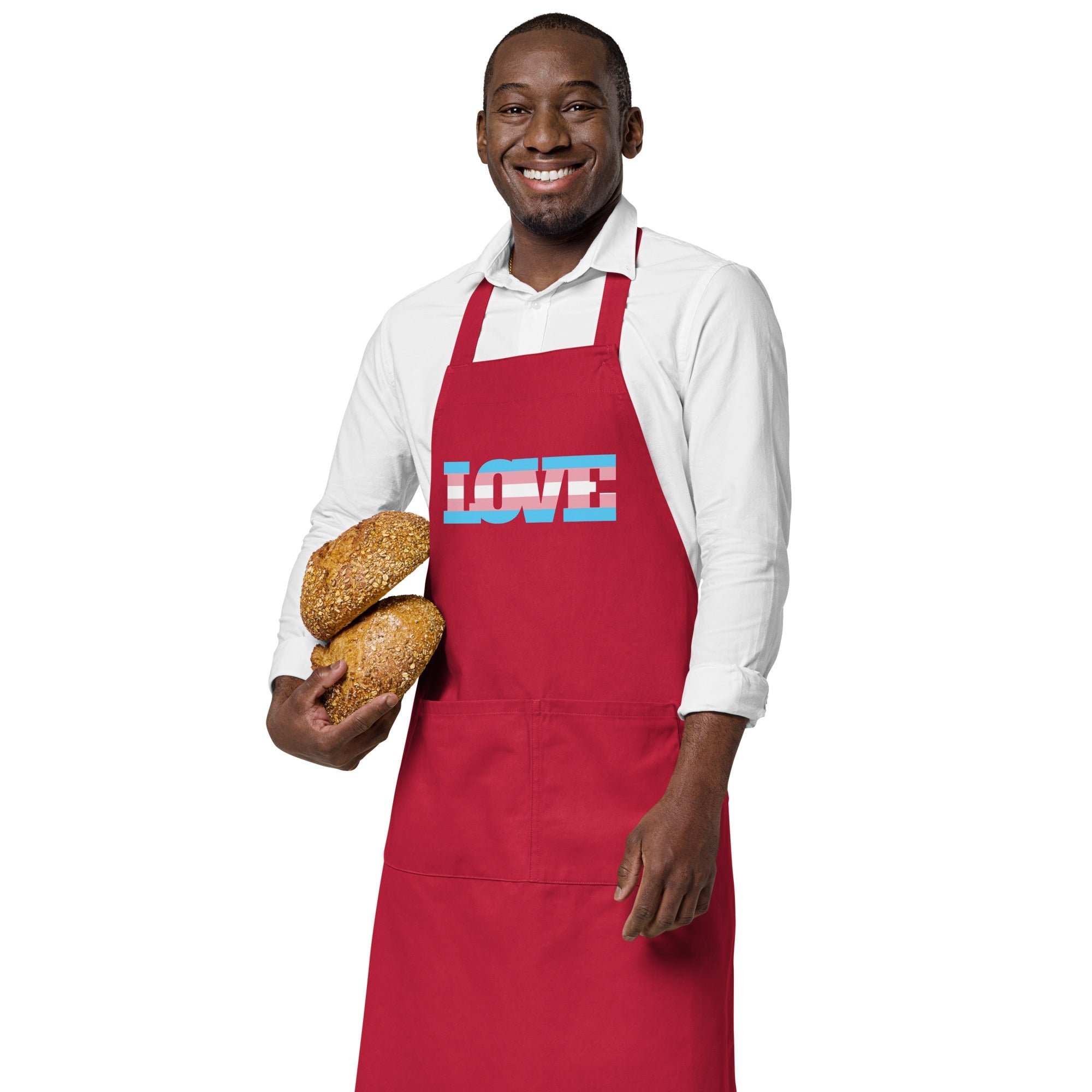 Transgender Love Organic Cotton Apron