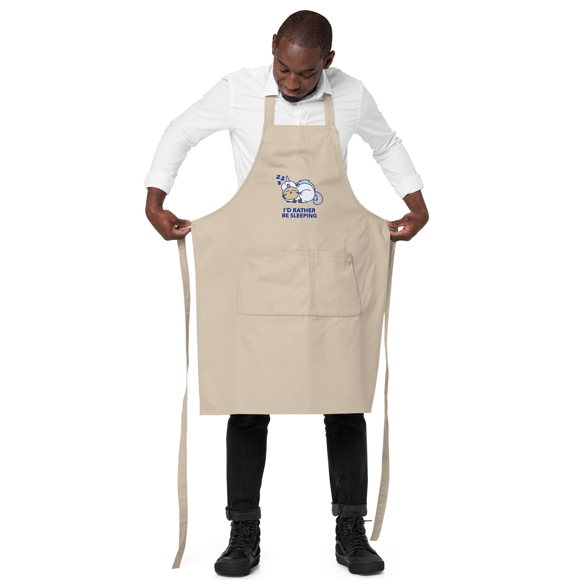 I'd Rather Be Sleeping Organic Cotton Apron