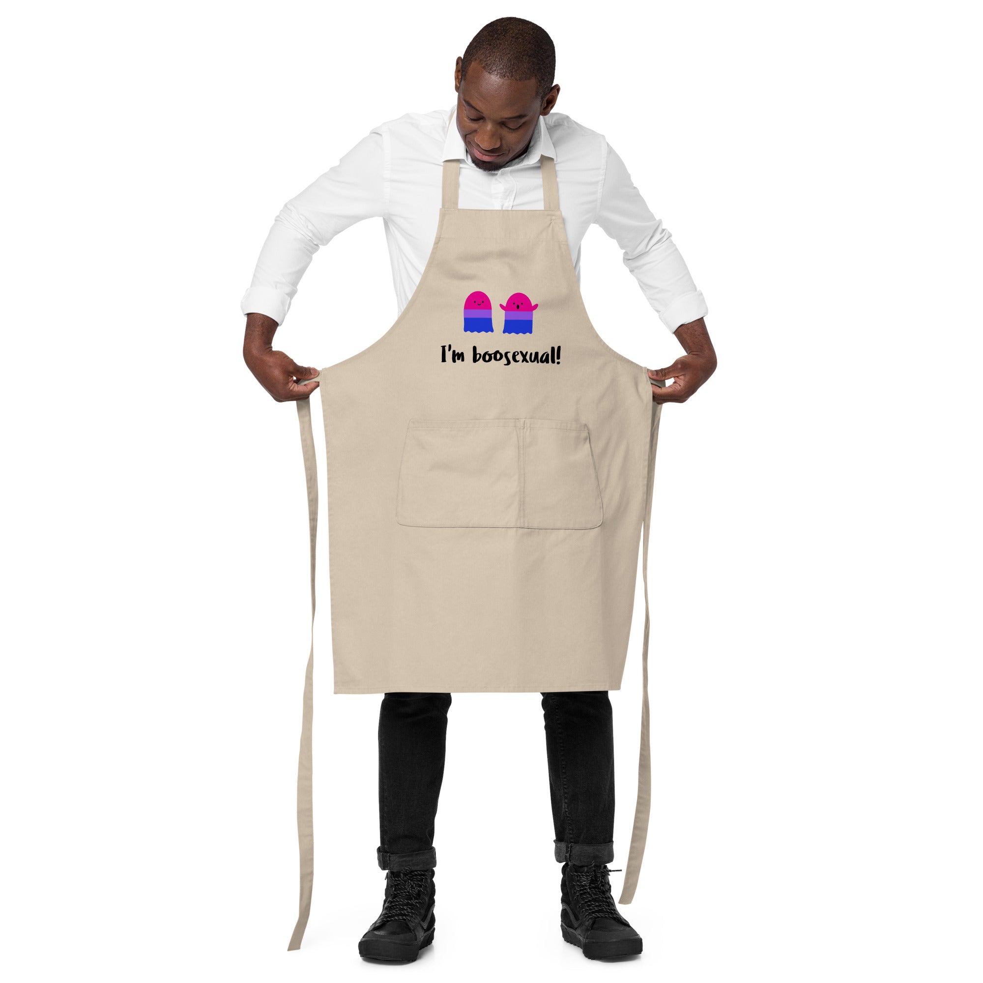 I'm Boosexual Organic Cotton Apron