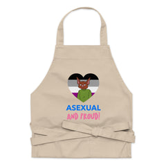 Asexual And Proud Organic Cotton Apron