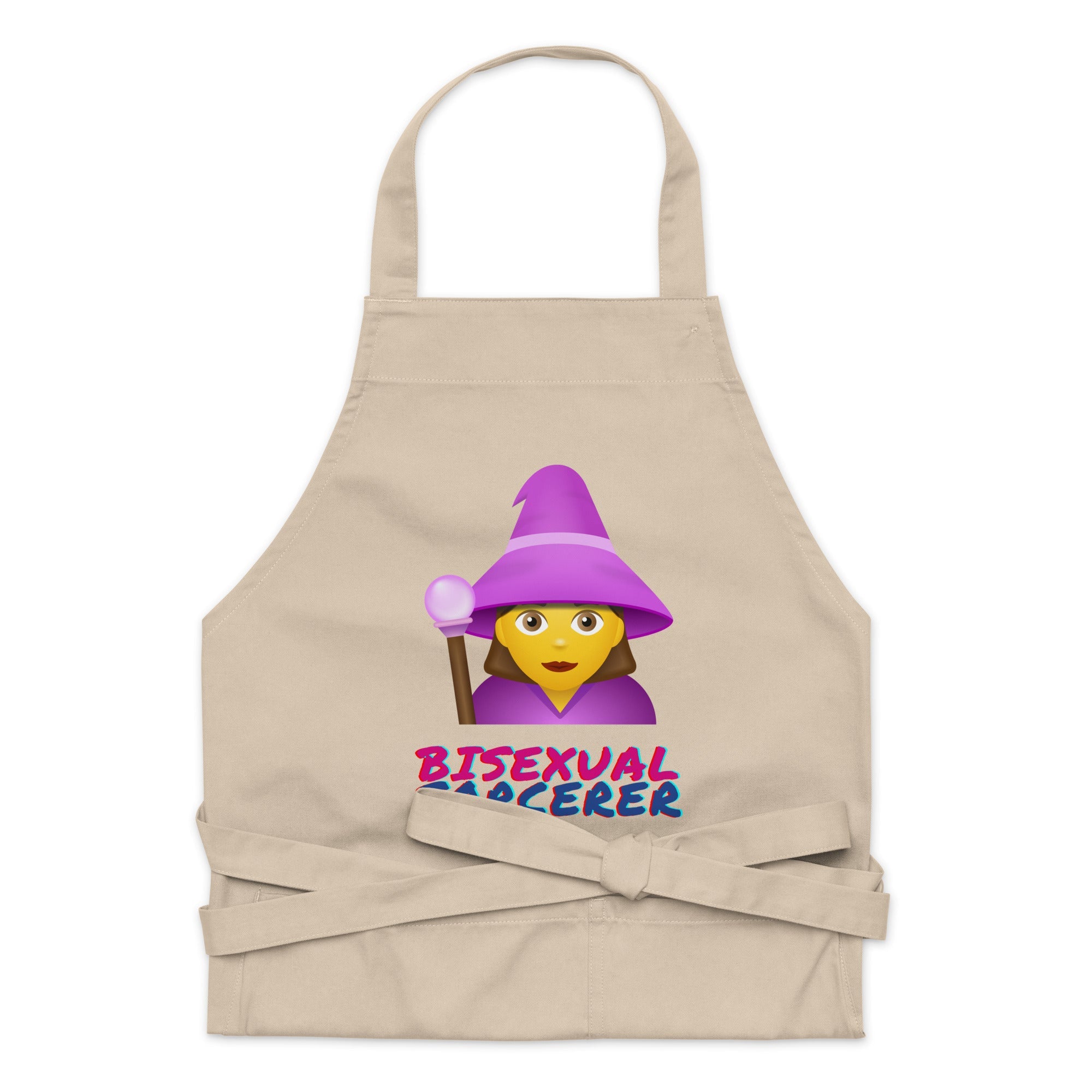 Bisexual Sorcerer Organic Cotton Apron