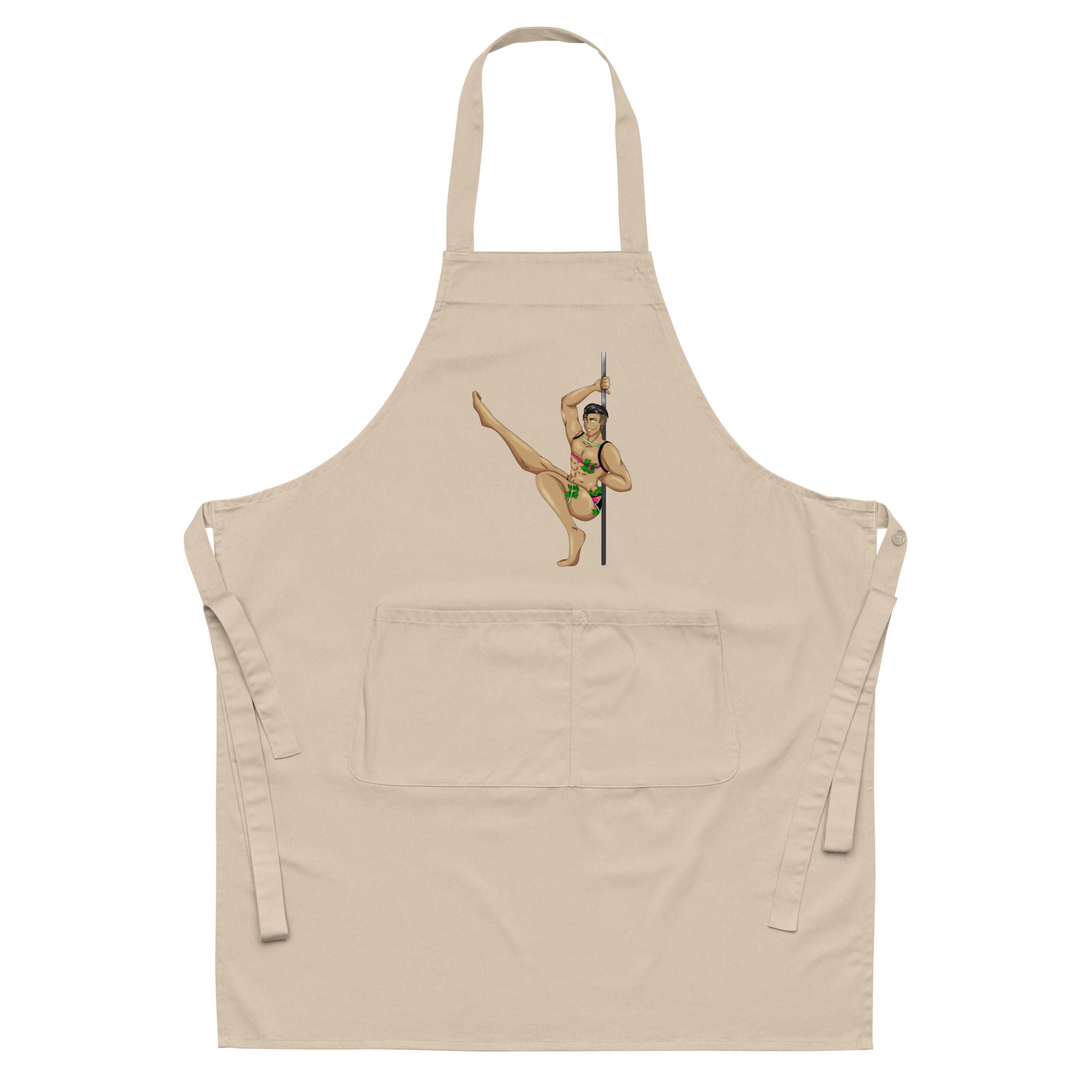 Gay Gogo Dancer Organic Cotton Apron