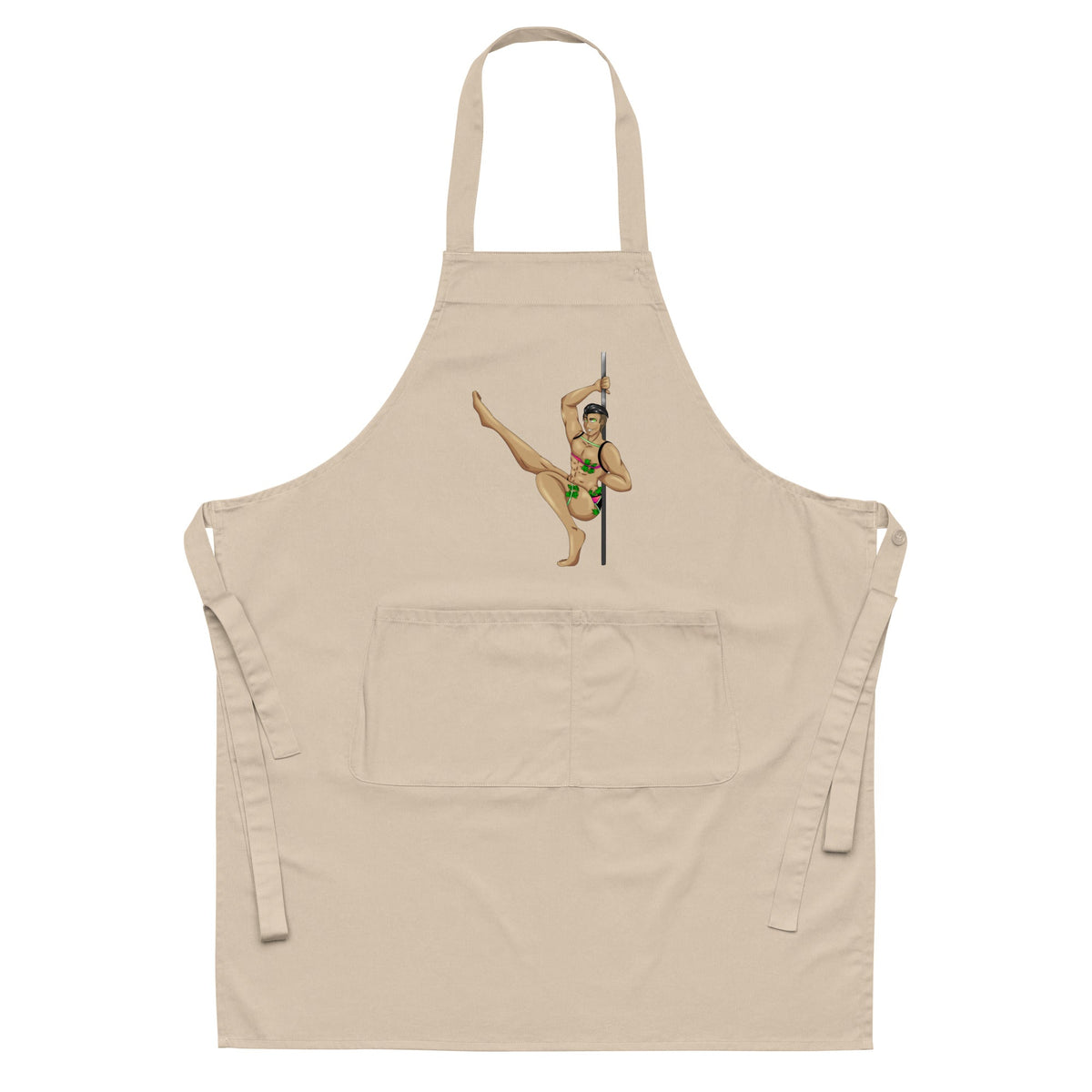 Gay Gogo Dancer Organic Cotton Apron