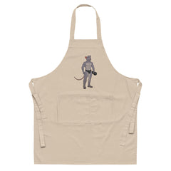 Gay Gym Rat Organic Cotton Apron