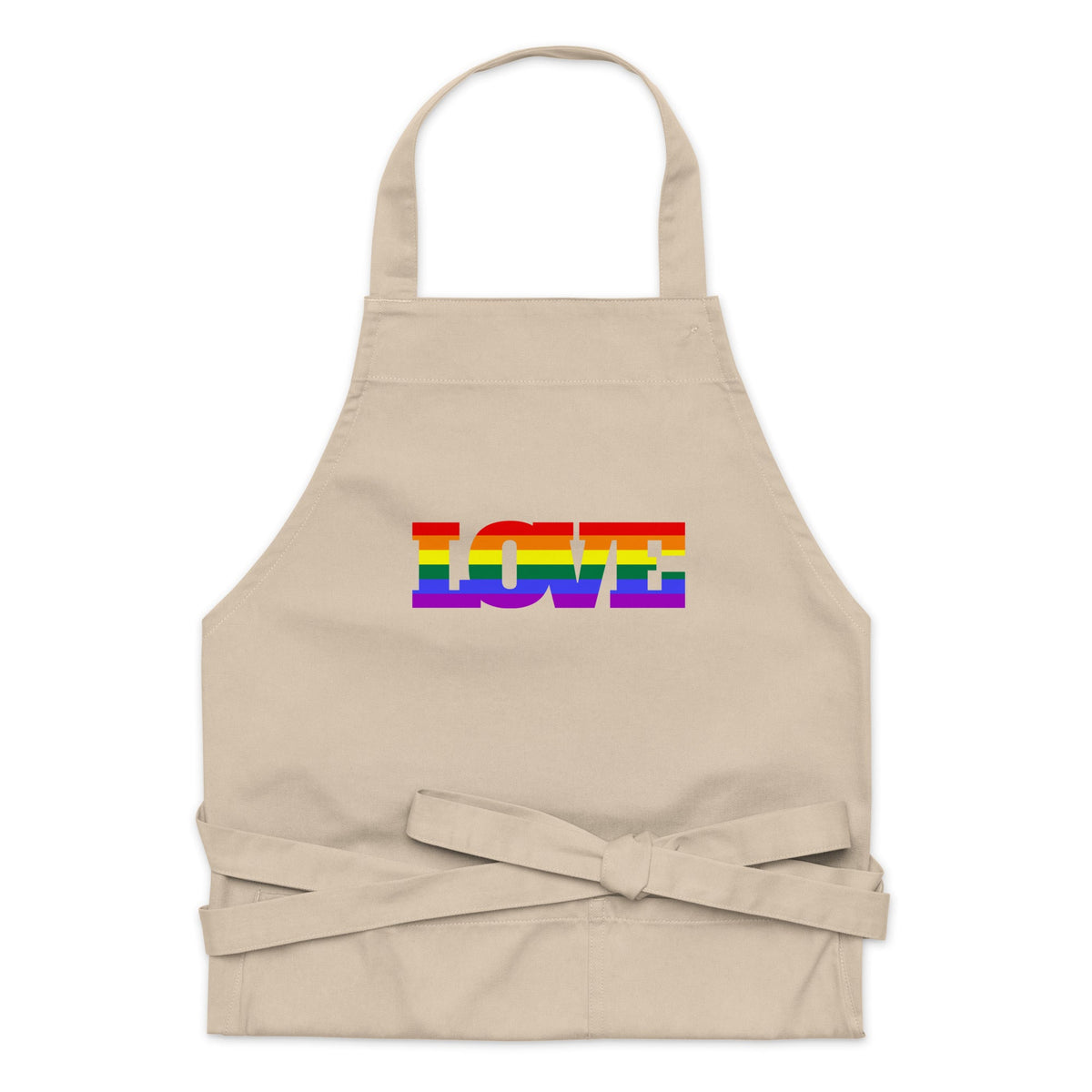 Gay Love Organic Cotton Apron