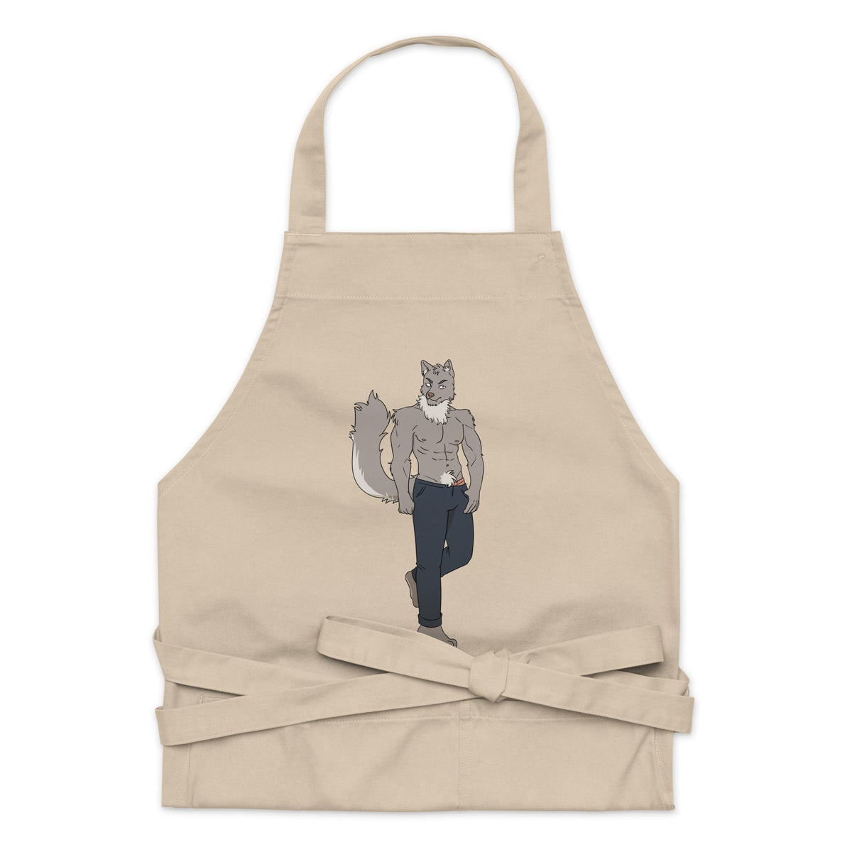 Gay Wolf Organic Cotton Apron