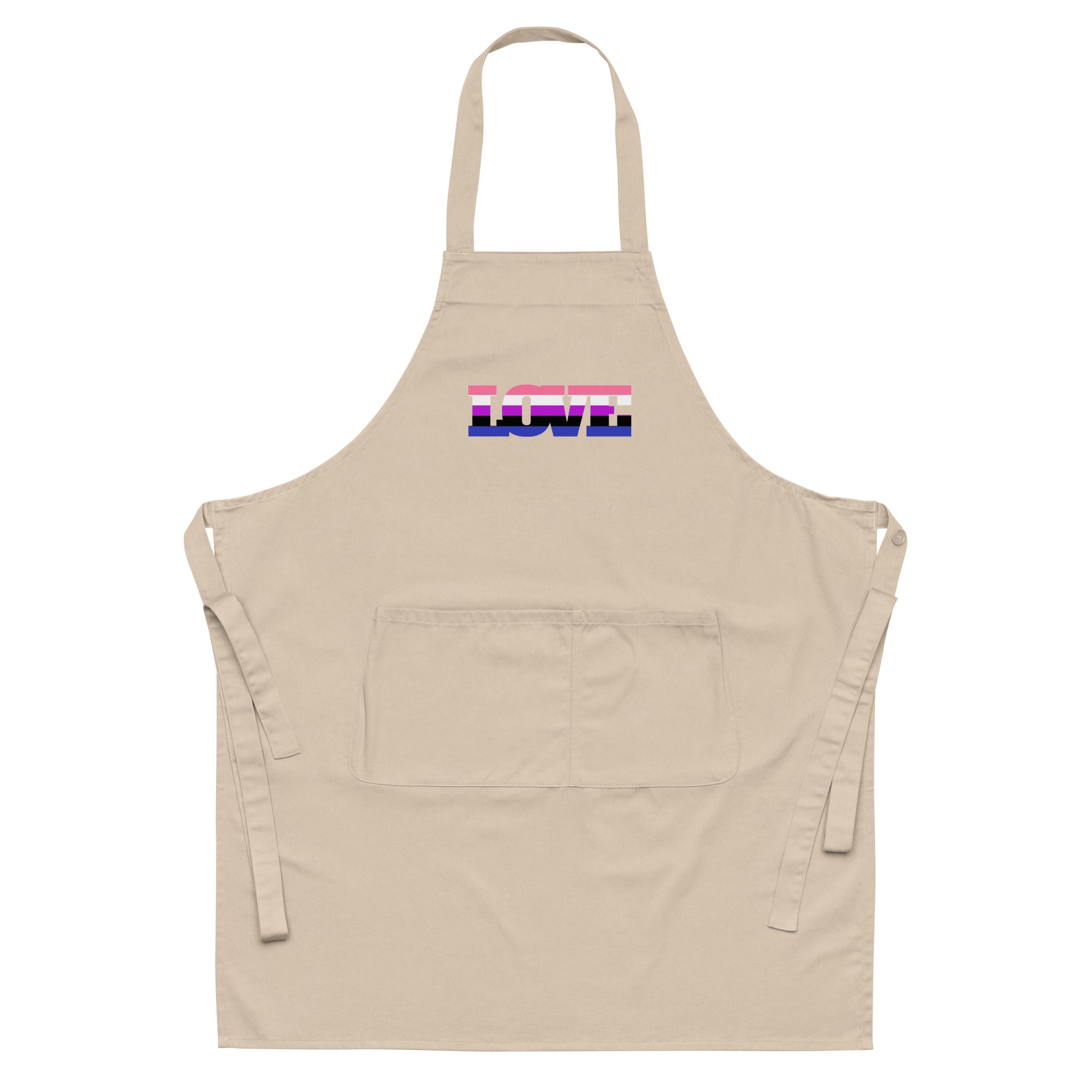 Genderfluid Love Organic Cotton Apron