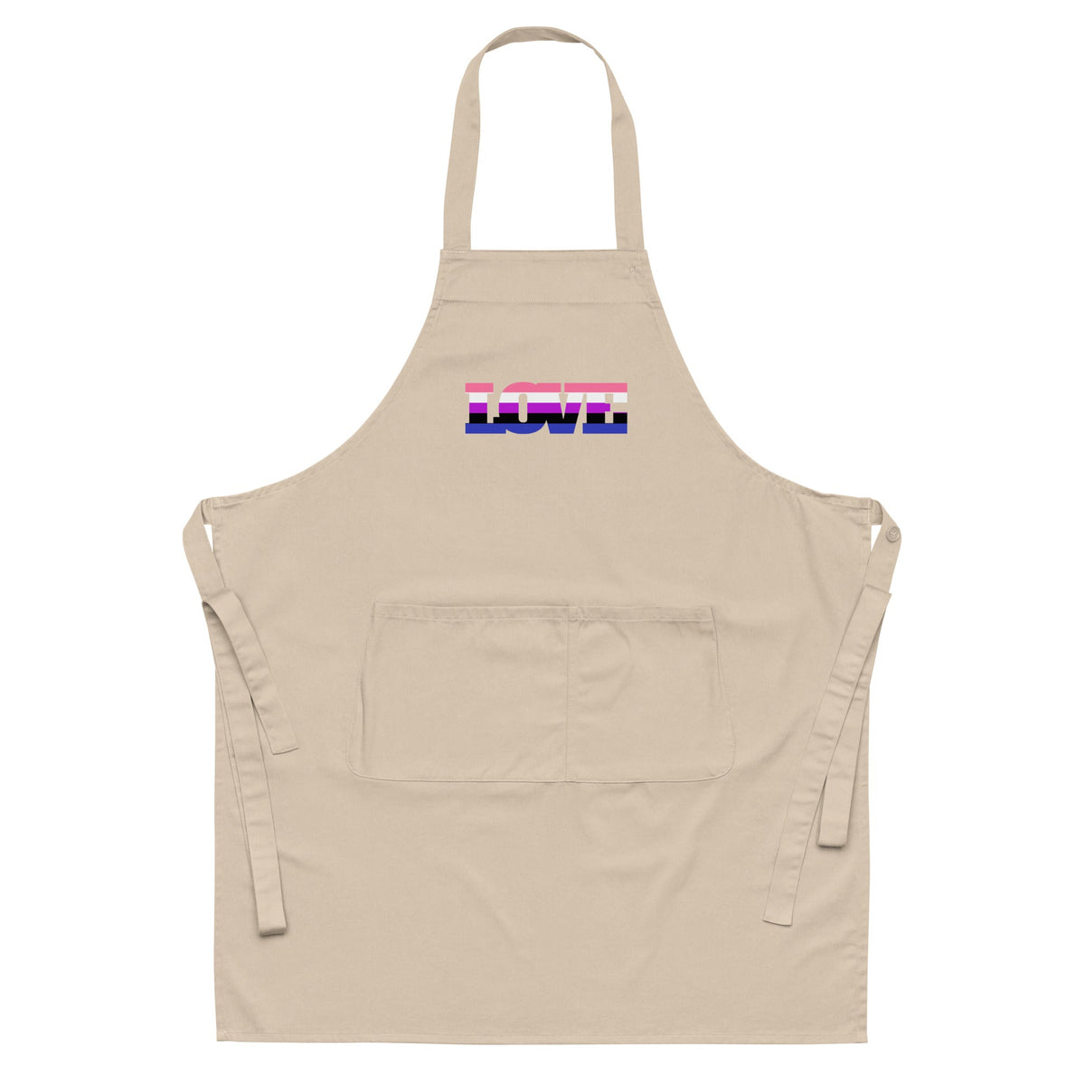 Genderfluid Love Organic Cotton Apron