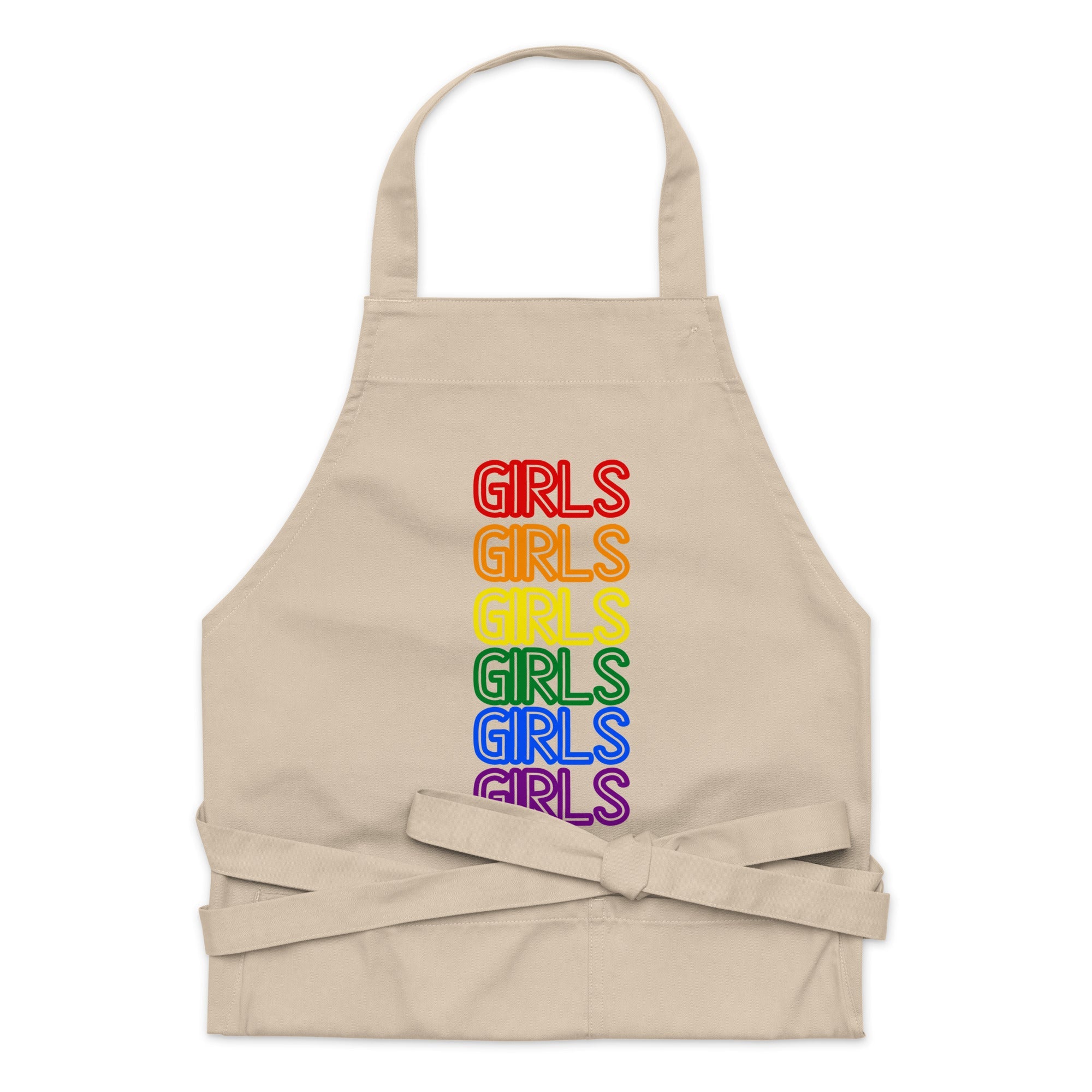 Girls Girls Girls Organic Cotton Apron