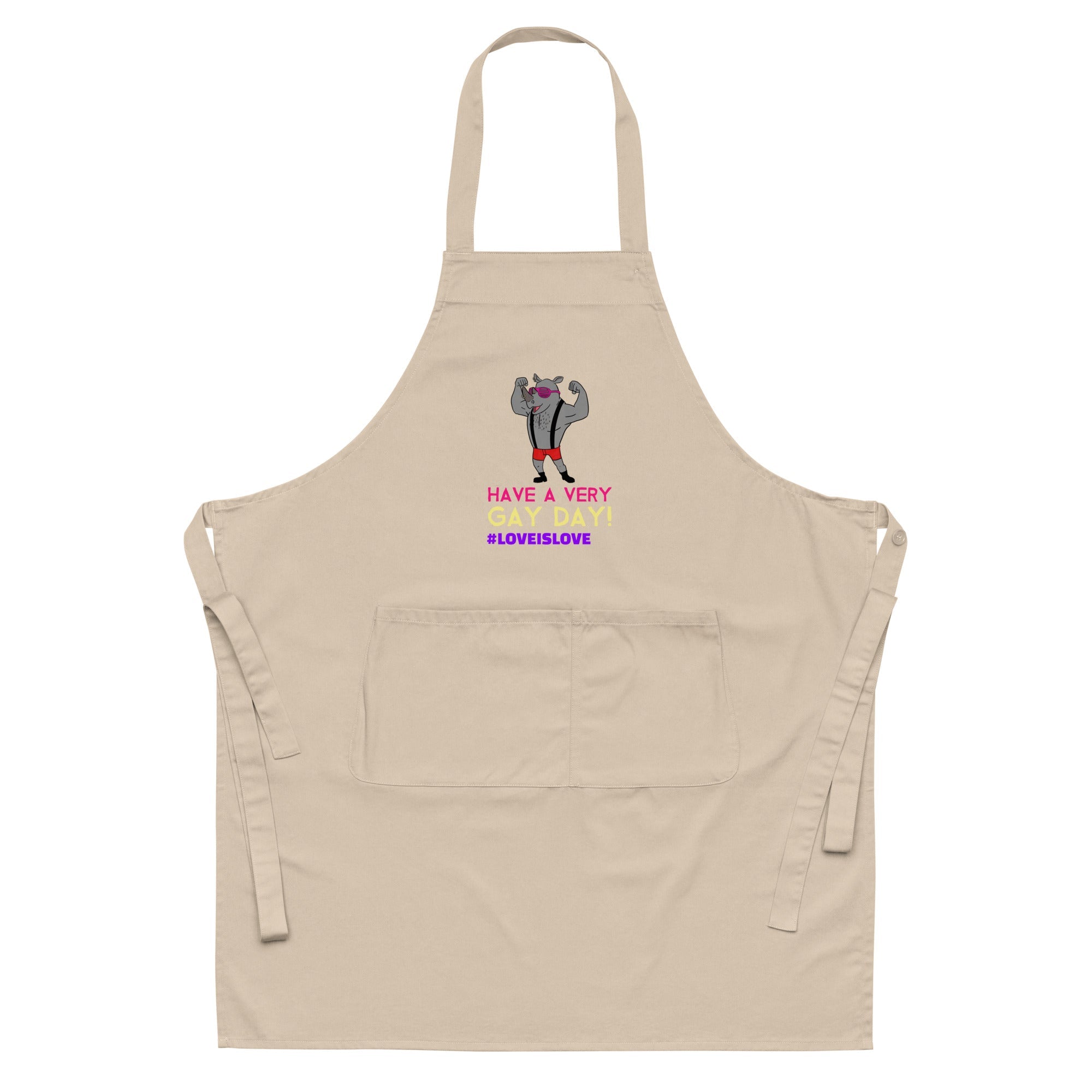 Have A Very Gay Day! Organic Cotton Apron