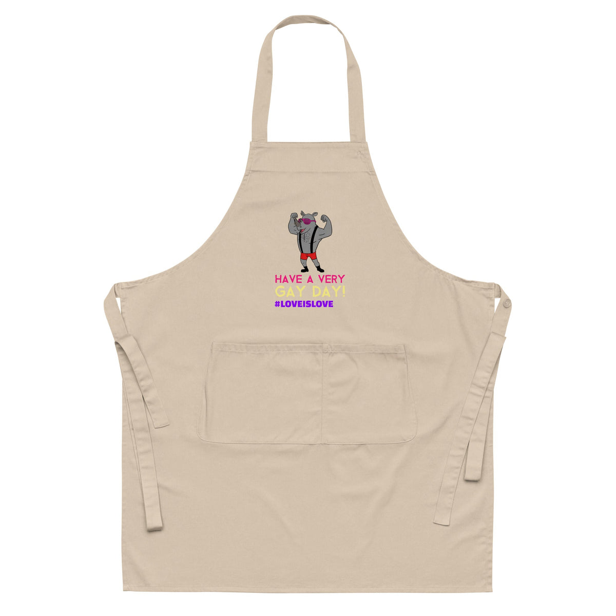 Have A Very Gay Day! Organic Cotton Apron