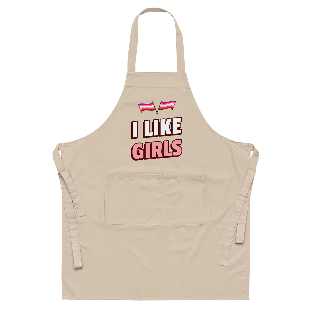 I Like Girls Organic Cotton Apron