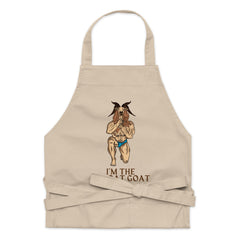I'm The Throat Goat Organic Cotton Apron