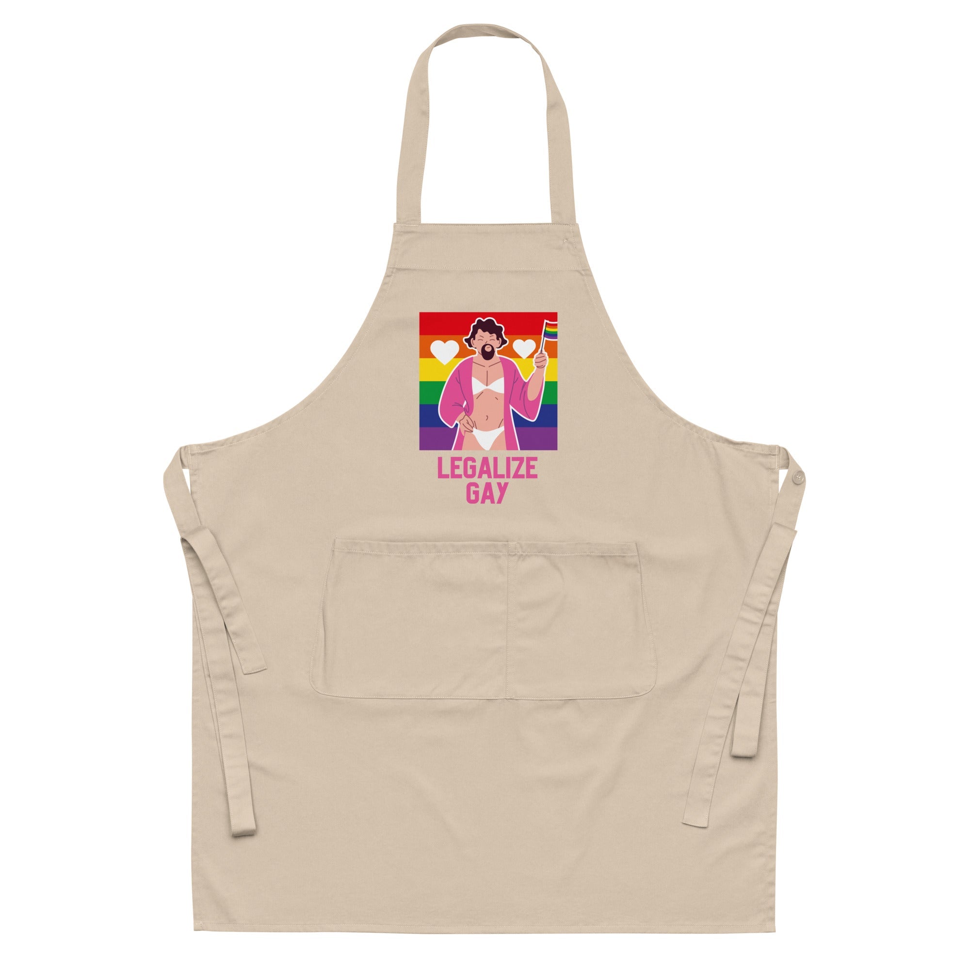 Legalize Gay Organic Cotton Apron