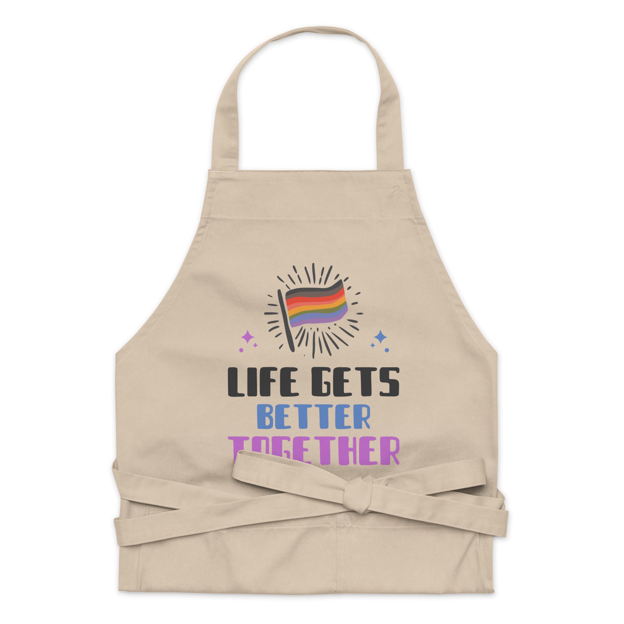 Life Gets Better Together Organic Cotton Apron