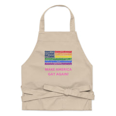 Make America Gay Again! Organic Cotton Apron