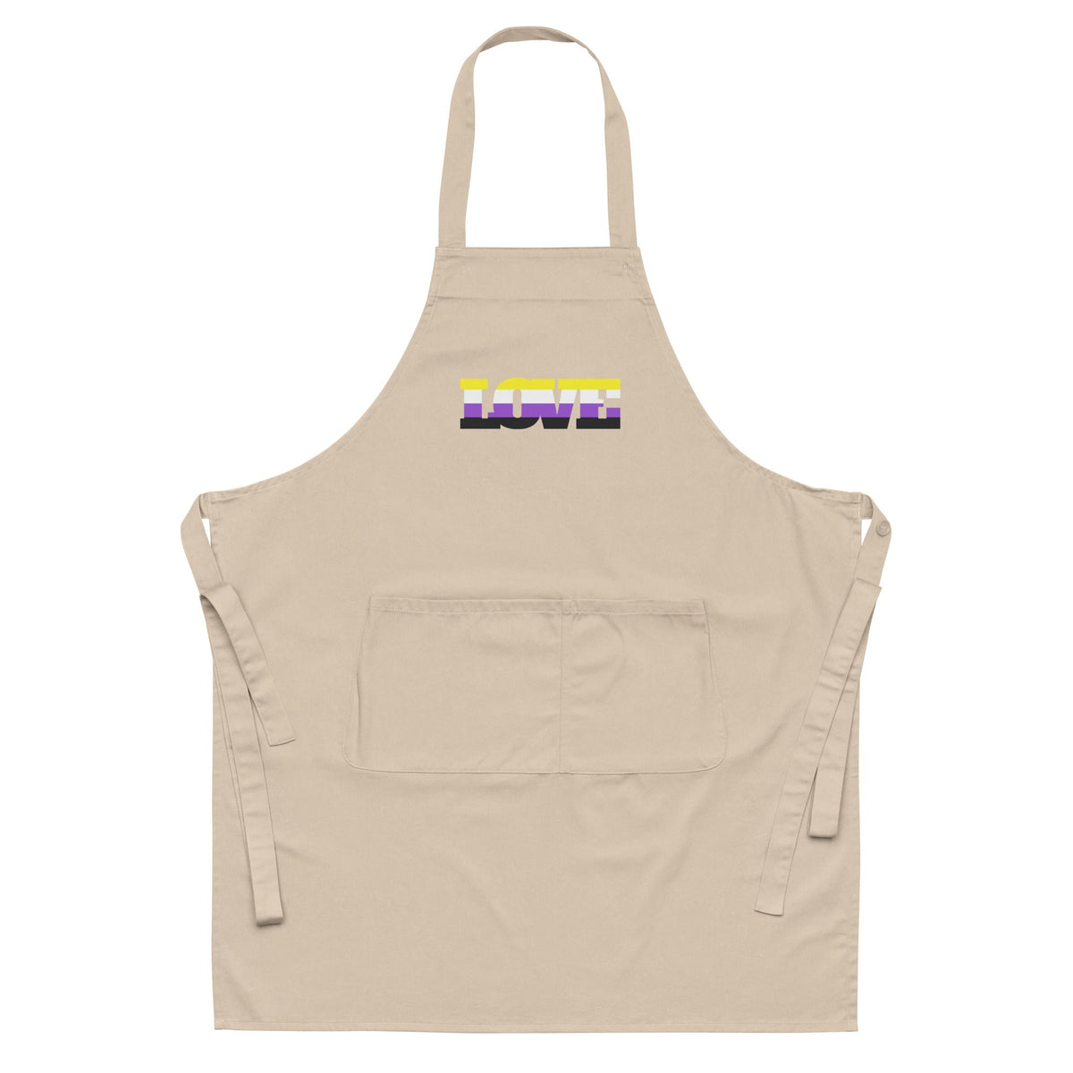 Non-Binary Love Organic Cotton Apron