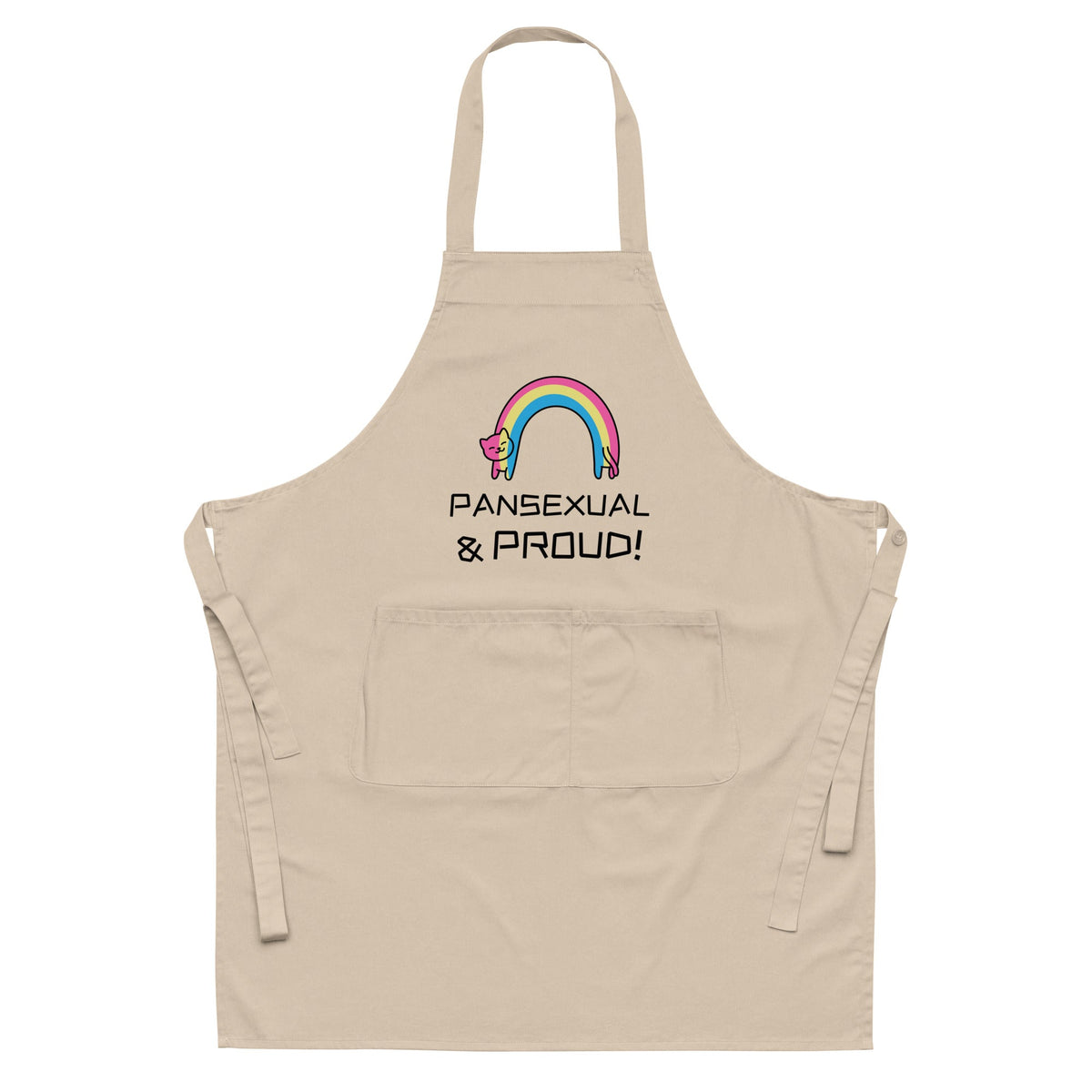 Pansexual & Proud Organic Cotton Apron
