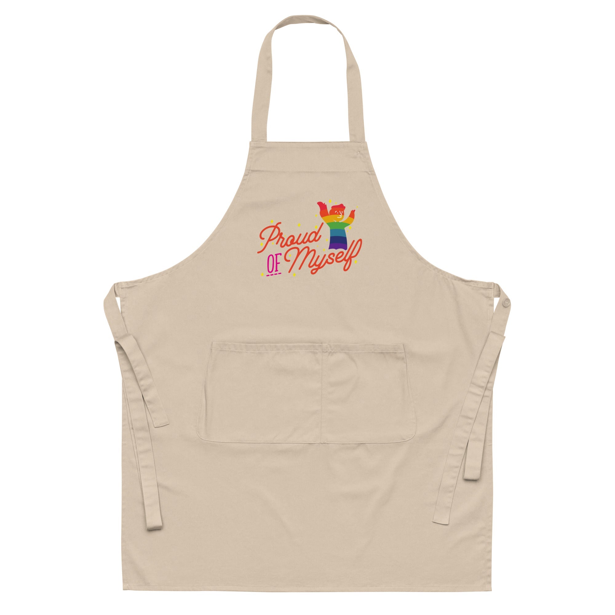 Proud of Myself Organic Cotton Apron