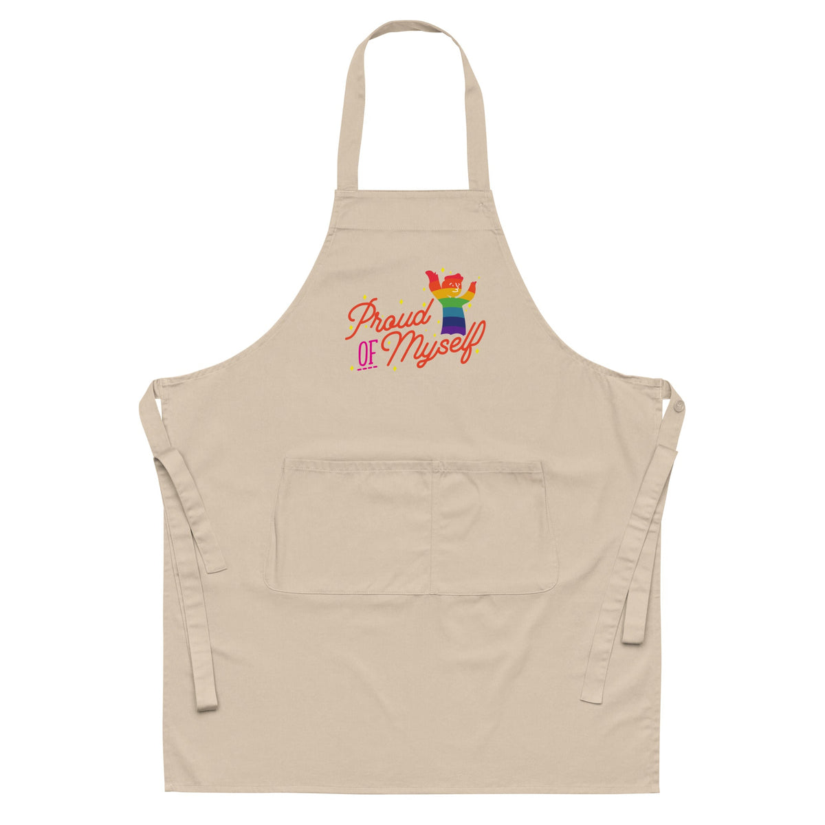 Proud of Myself Organic Cotton Apron