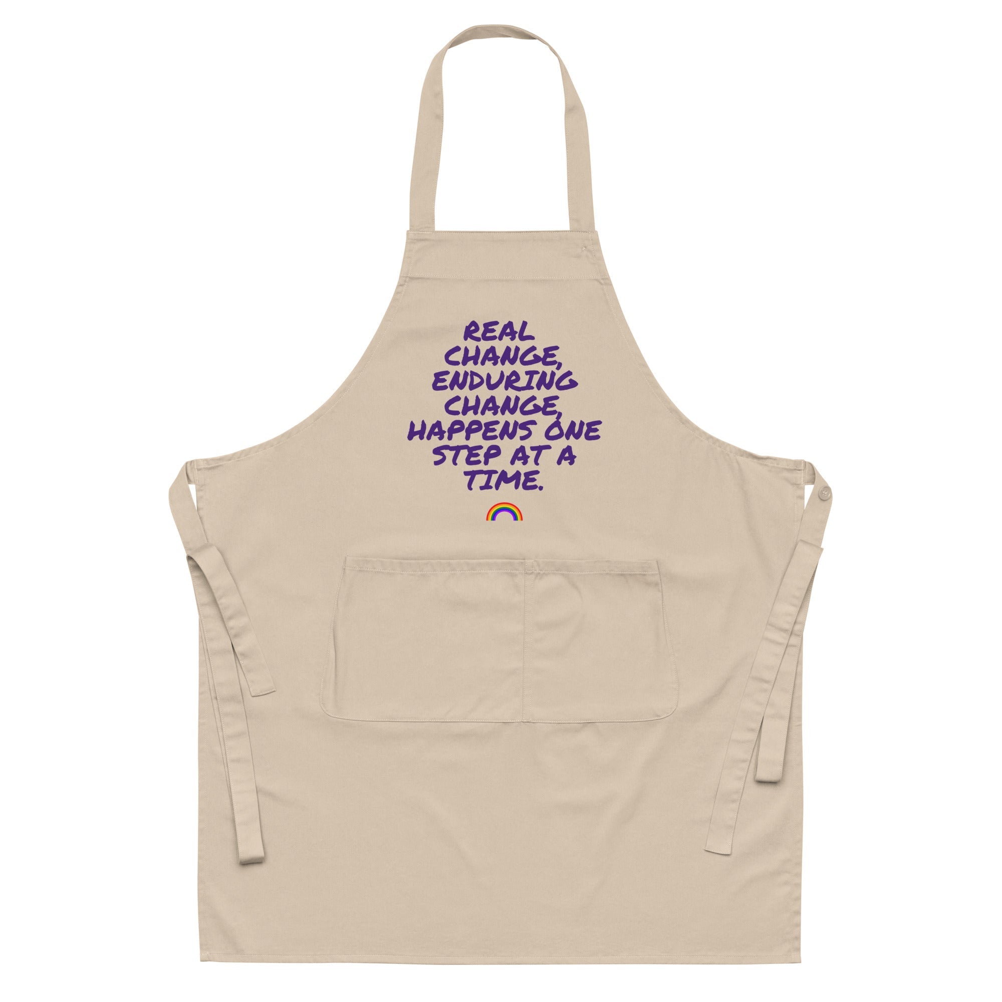 Real Change, Enduring Change Organic Cotton Apron