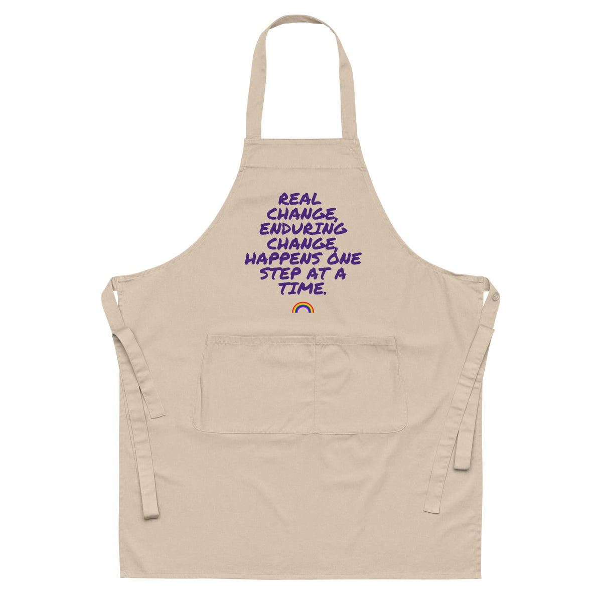 Real Change, Enduring Change Organic Cotton Apron